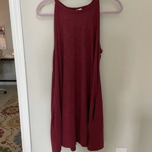 Maroon dress